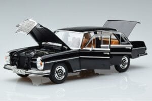 Mercedes 280 SE W108 Black Norev 1:18 183762 Diecast - image 2 of 7