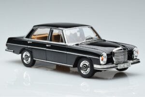 Mercedes 280 SE W108 Black Norev 1:18 183762 Diecast - image 5 of 7