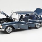 Mercedes 280 SE W108 Dark Blue Metallic Norev 1:18 183534 Diecast - image 2 of 8