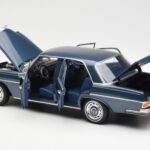 Mercedes 280 SE W108 Dark Blue Metallic Norev 1:18 183534 Diecast - image 5 of 8