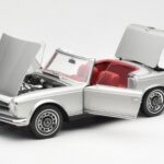 Mercedes 280 SL W113 Pagoda Silver Schuco 1:18 450035000 Diecast - image 2 of 8
