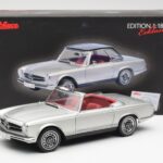 Mercedes 280 SL W113 Pagoda Silver Schuco 1:18 450035000 Diecast - image 8 of 8