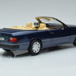 Mercedes 300 CE-24 A124 Cabriolet Nautical Blue Limited Edition Norev 1:18 183879 Diecast - image 3 of 7