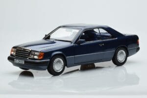 Mercedes 300 CE-24 C124 Coupe Nautical Blue Limited Edition Norev 1:18 183882 Diecast