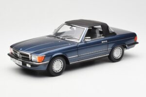 Mercedes 300 SL R107 Nautical Blue Norev 1:18 183466 Diecast
