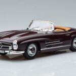 Mercedes 300 SL W198 Roadster Red Norev 1:18 183891 Diecast