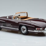Mercedes 300 SL W198 Roadster Red Norev 1:18 183891 Diecast - image 7 of 8