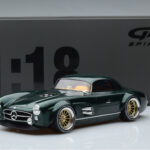 Mercedes 300 SL Speedster Hard Top By S-Klub Green GT Spirit 1:18 GT872 Resin - image 6 of 6