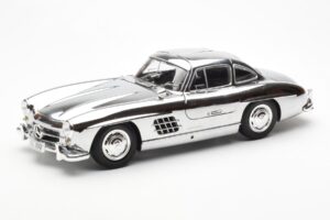 Mercedes 300 SL W198 Chrome Minichamps 1:18 B66040645 Diecast