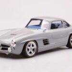 Mercedes 300 SL W198 Gullwing By S-Klub Grey GT Spirit 1:18 GT418 Resin