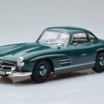 Mercedes 300 SL W198 Gullwing Green Norev 1:18 183851 Diecast