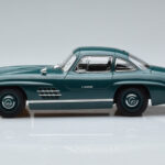 Mercedes 300 SL W198 Gullwing Green Norev 1:18 183851 Diecast - image 4 of 7