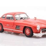 Mercedes 300 SL W198 Gullwing Red Minichamps 1:18 110037211 Diecast - image 6 of 8