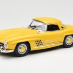 Mercedes 300 SL W198 Roadster Yellow Norev 1:18 B66040669 Diecast