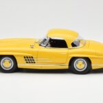 Mercedes 300 SL W198 Roadster Yellow Norev 1:18 B66040669 Diecast - image 4 of 8