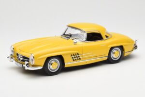 Mercedes 300 SL W198 Roadster Yellow Norev 1:18 B66040669 Diecast