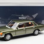 Mercedes 450SEL 6.9 W116 Green Metallic Norev 1:18 183455 Diecast - image 8 of 8