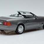 Mercedes 500 SL R129 Gray Metallic Norev 1:18 183715 Diecast - image 3 of 7
