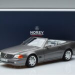 Mercedes 500 SL R129 Gray Metallic Norev 1:18 183715 Diecast - image 7 of 7