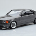 Mercedes 560 SEC C126 AMG Wide Body Grey Otto 1:18 OT823 Resin