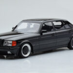 Mercedes 560 SEL AMG W126 Obsidian Black Otto 1:18 OT297 Resin