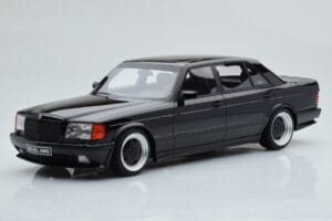 Mercedes 560 SEL AMG W126 Obsidian Black Otto 1:18 OT297 Resin