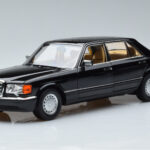 Mercedes 560 SEL W126 Black Norev 1:18 183793 Diecast