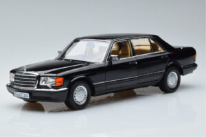 Mercedes 560 SEL W126 Black Norev 1:18 183793 Diecast
