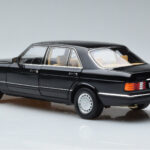 Mercedes 560 SEL W126 Black Norev 1:18 183793 Diecast - image 6 of 7