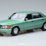 Mercedes 560 SEL W126 Light Green Norev 1:18 183469 Diecast