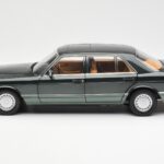 Mercedes 560 SEL W126 Night Green Metallic Dealer Edition Norev 1:18 B66040626 Diecast - image 4 of 8
