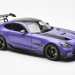 Mercedes AMG GT Black Series Purple Asia Exclusive Norev 1:18 183907 Diecast - image 6 of 8