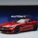Mercedes AMG GT R C190 Cardinal Red AUTOart 1:18 76331 Diecast - image 7 of 7
