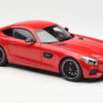 Mercedes AMG GT C190 Red Norev 1:18 183496 Diecast - image 6 of 8