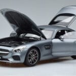 Mercedes AMG GT S Selenite Gray Magno Norev 1:18 B66960343 Diecast - image 2 of 7