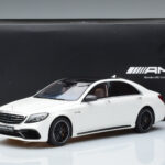 Mercedes AMG S63 W222 Diamond White GT Spirit 1:18 B66965714 Resin - image 6 of 6