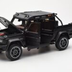 Mercedes Brabus G800 W463 Adventure XLP Night Black Magno Almost Real 1:18 860525 Diecast - image 2 of 8