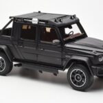 Mercedes Brabus G800 W463 Adventure XLP Night Black Magno Almost Real 1:18 860525 Diecast - image 6 of 8