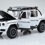 Mercedes Brabus G800 W464 Adventure XLP Polar White Almost Real 1:18 860524 Diecast - image 2 of 8