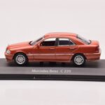 Mercedes C-Class W202 C220 Orange Metallic Dealer Edition Minichamps 1:43 B66005747 Diecast