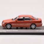Mercedes C-Class W202 C240 Orange Metallic Minichamps 1:43 430037000 Diecast