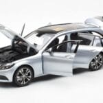 Mercedes C-Class W205 T-Model Silver Asia Exclusive Norev 1:18 183865 Diecast - image 2 of 8