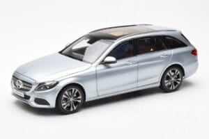 Mercedes C-Class W205 T-Model Silver Asia Exclusive Norev 1:18 183865 Diecast