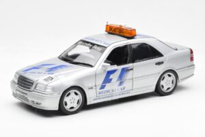 Mercedes C-Class W202 AMG Medical Car F1 1997 UT Models 1:18 26106 Diecast