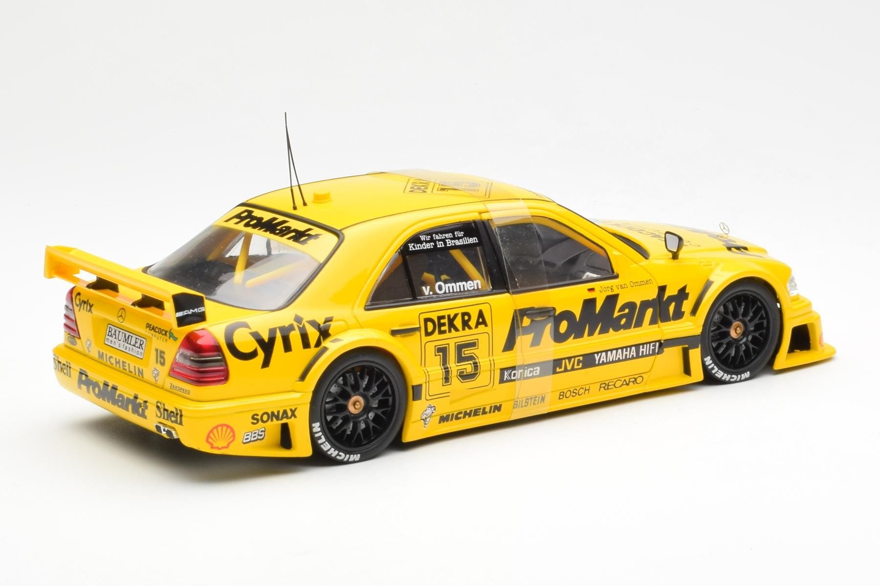 Mercedes C-Class W202 #15 Ommen DTM 1994 UT Models 1:18 180943315 Diecast - image 2 of 6