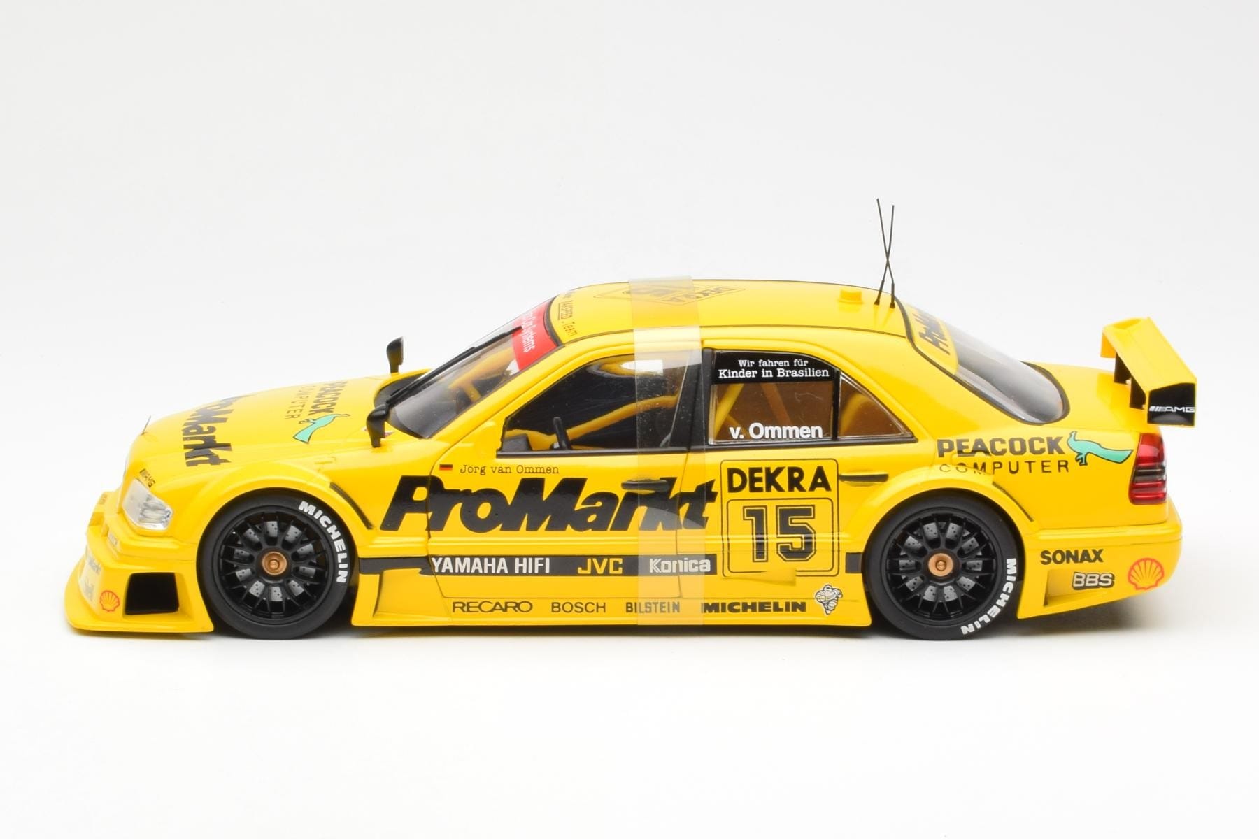 Mercedes C-Class W202 #15 Ommen DTM 1994 UT Models 1:18 180943315 Diecast - image 3 of 6