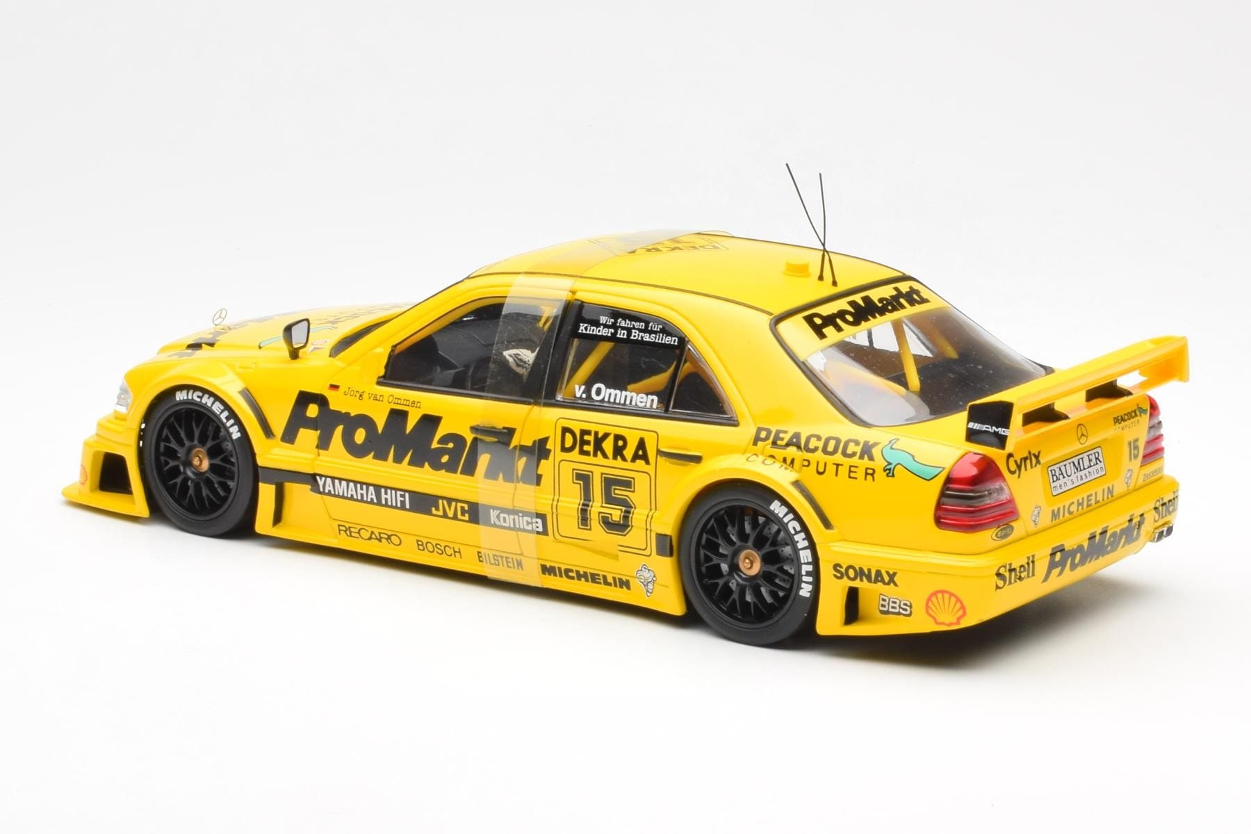 Mercedes C-Class W202 #15 Ommen DTM 1994 UT Models 1:18 180943315 Diecast - image 5 of 6