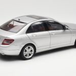 Mercedes C-Class W204 Avantgarde Silver AUTOart 1:18 B66962368 Diecast - image 3 of 8
