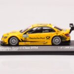 Mercedes C-Class W204 DTM Deutsche Post AMG Mercedes #17 D. Coulthard DTM 2010 Minichamps 1:43 400103817 Diecast