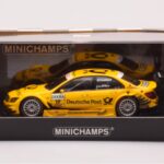 Mercedes C-Class W204 DTM Deutsche Post AMG Mercedes #17 D. Coulthard DTM 2010 Minichamps 1:43 400103817 Diecast - image 4 of 4